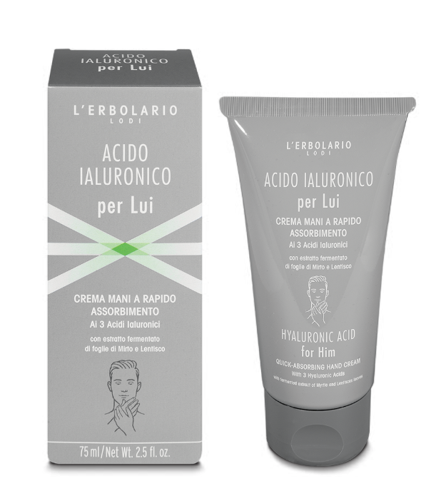 L'Erbolario Acido Ialuronico Per Lui Crema Mani 75 ml